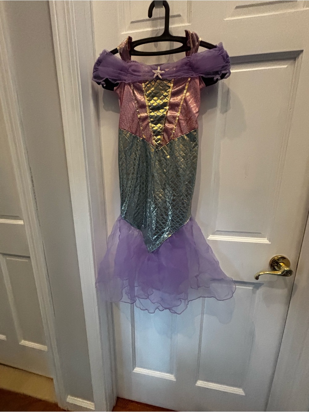 Target Girls Pink and Purple Tulle Mermaid Costume